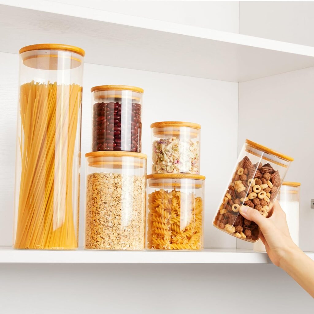 amazon-bamboo-kitchen-organization-set