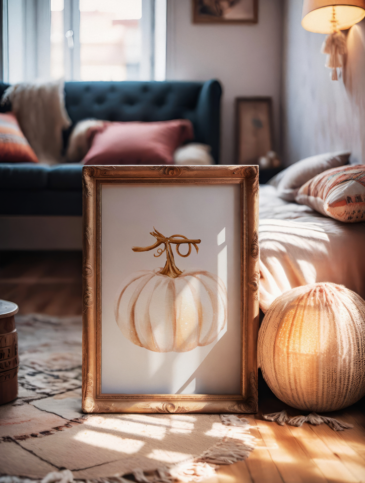 pumpkin print halloween