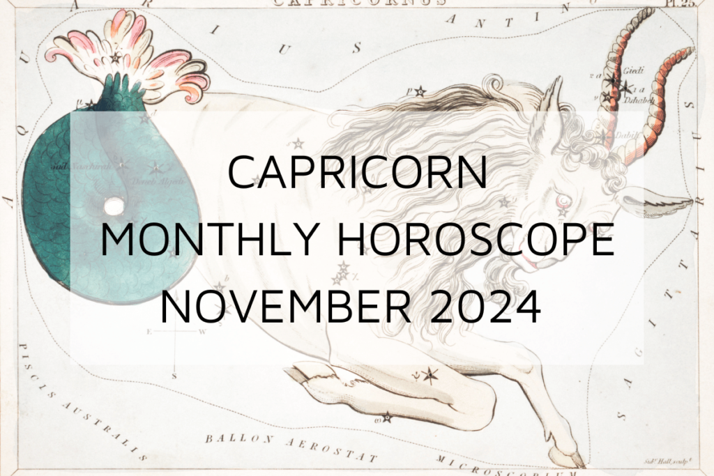 Capricorn Monthly Horoscope November 2024 Predicts
