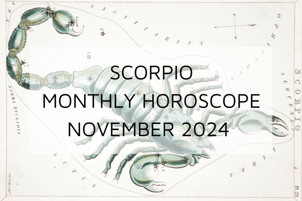 Scorpio Monthly Horoscope November 2024 Predicts