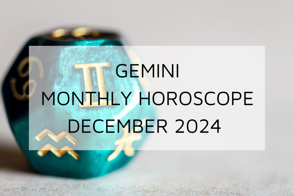 Gemini Monthly Horoscope December 2024 Predicts