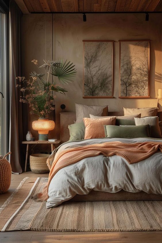 pantone-mocha-mousse-bedroom