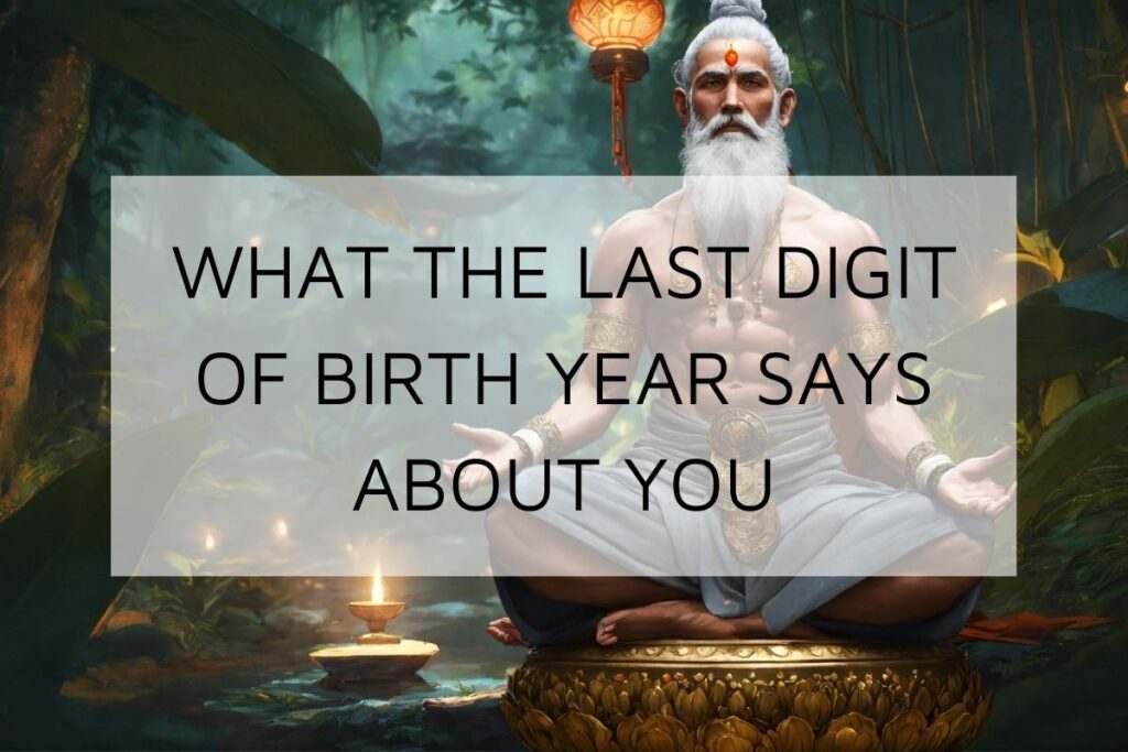 What the Last Digit of Your Birth Year Says About You