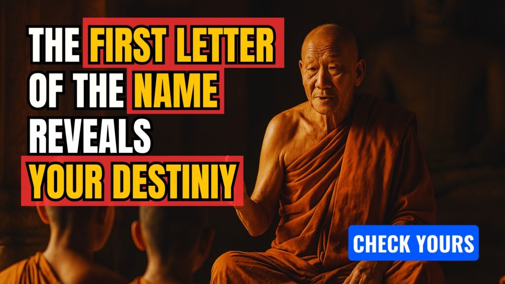 What the First Letter of Your Name Reveals?