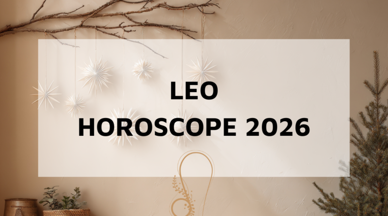 Leo Horoscope 2026