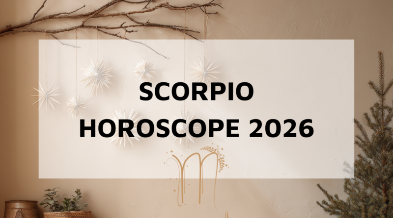Scorpio Horoscope 2026